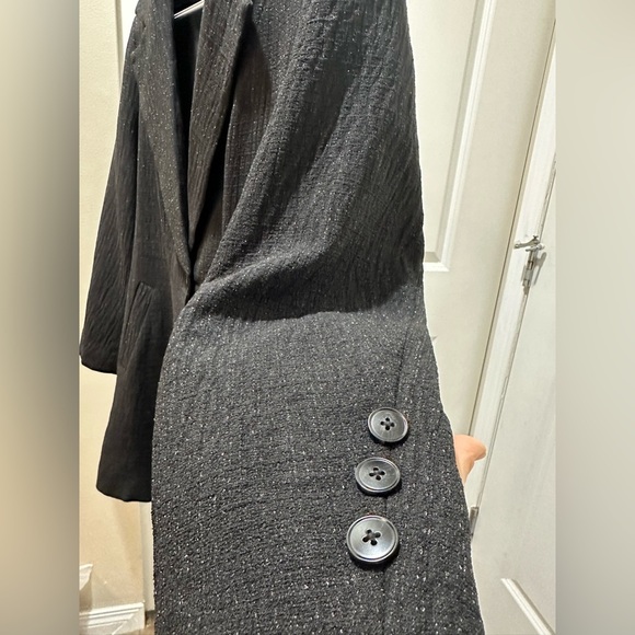 BloomChic Solid Open Front Blazer XL us 14-16 - Picture 4 of 6